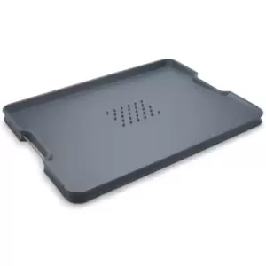 Image of Joseph Joseph Cut & Carve Plus Chopping Board Sky Extra Large