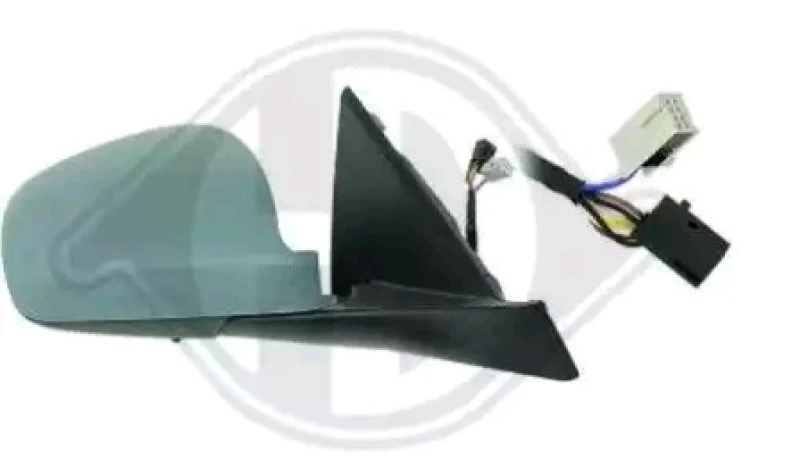Image of DIEDERICHS 3042224 Wing mirror Right, Complete Mirror, primed Outside Mirror (50)