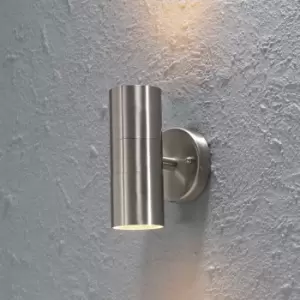 Image of Modena Outdoor Modern Up Down Light Stainless Steel, IP44