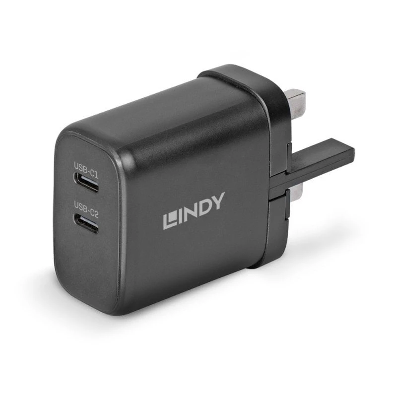 Image of Lindy Lindy 65W USB 2 x Type C Charger 73439