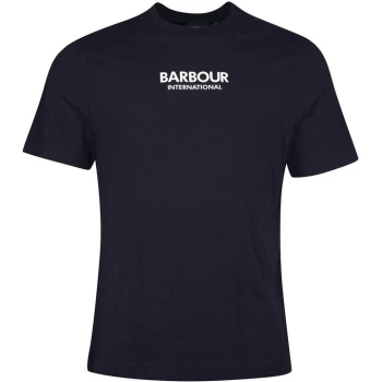Image of Barbour International Formula T-Shirt - Blue