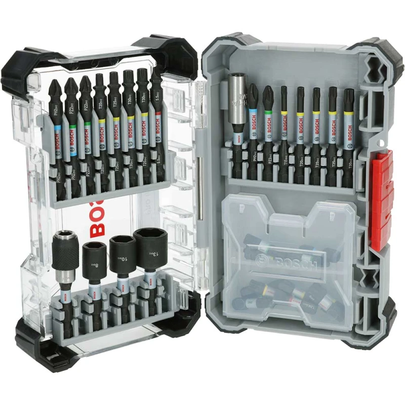 Image of Bosch PRO 35 Piece Impact Screwdriver Bit Set 2608521U77