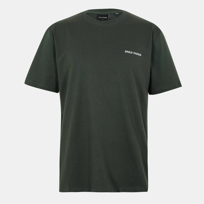 Image of Daily Paper Mens T-Shirt Rosin Green male Small