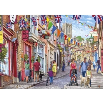 Image of Steep Hill Jigsaw Puzzle - 1000 Pieces