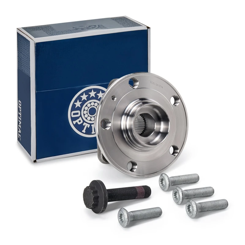 Image of OPTIMAL 101203 Wheel bearing kit with integrated magnetic sensor ring Wheel Bearing Kit (654)