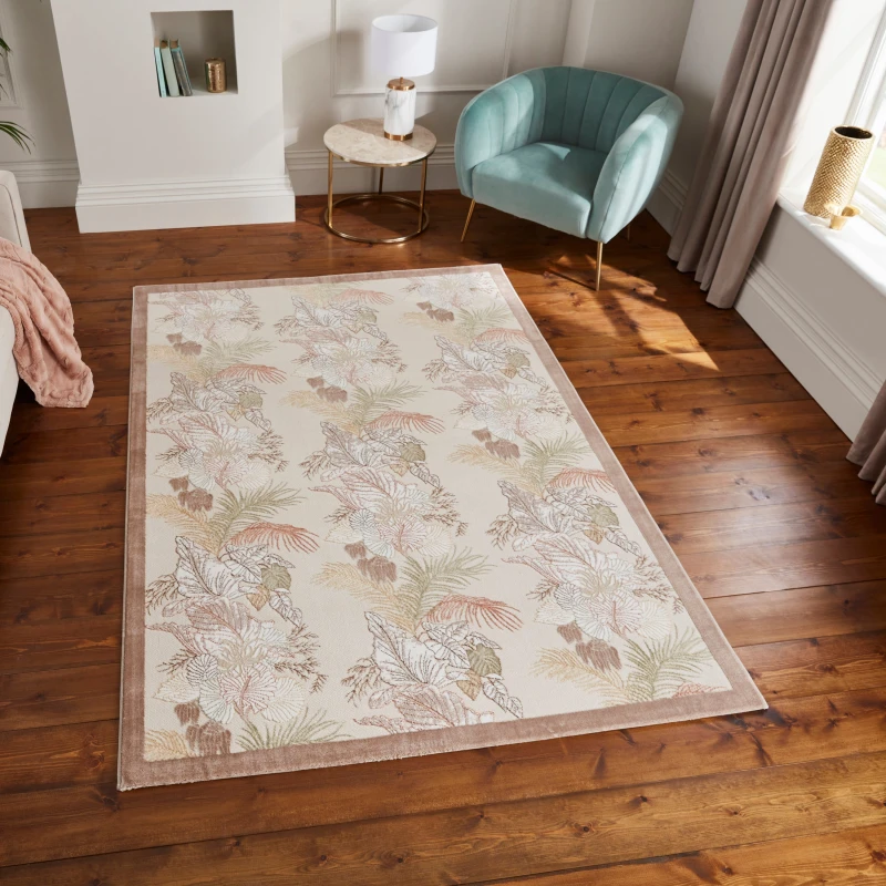 Image of Laurence Llewelyn-Bowen Tropicana Rug Bronze