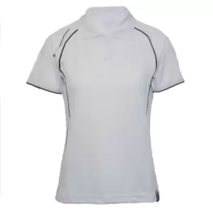 image of Masita Womens/Ladies 112024 Polo Shirt (36) (White)