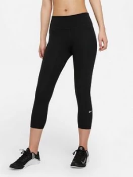 Image of Nike The One Crop Leggings - Black