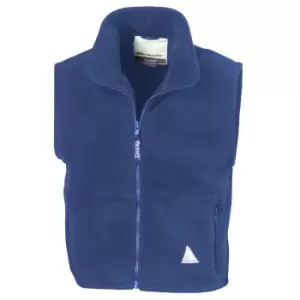 Image of Result Childrens Unisex Anti-Pill Polar-ThermA Fleece Bodywarmer / Gilet (XS) (Royal)