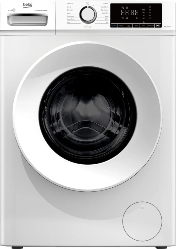 Image of Beko BW1O3721W 7kg Washing Machine with 1200 rpm - White - A Rated