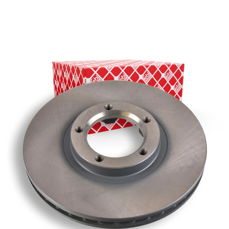 Image of FEBI BILSTEIN 05647 Brake disc Front Axle, internally vented, Coated Brake Disc (82)