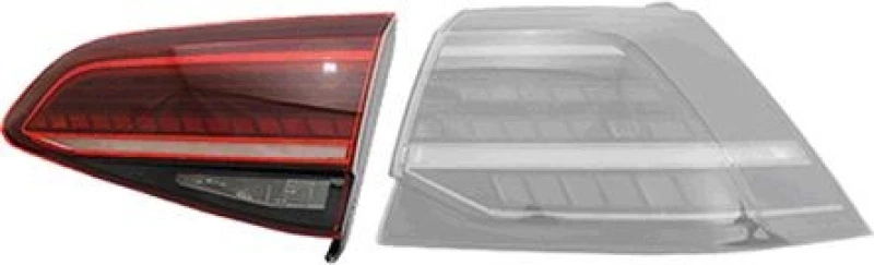 Image of VAN WEZEL 5775928 Rear light Inner Section, with bulb holder, Right, LED Combination Rearlight (391)