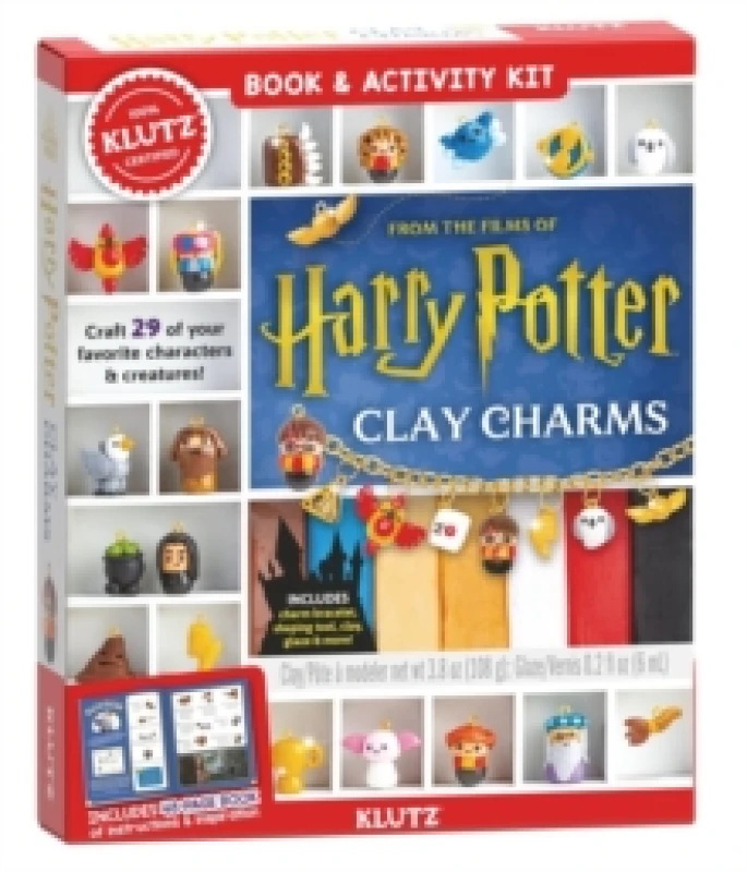 Image of Harry Potter Clay Charms Multiple-component retail product, part(s) enclose