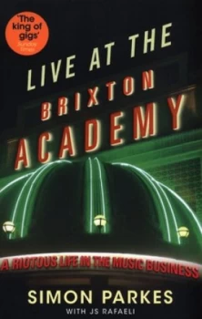 Image of Live at the Brixton Academy by Js Rafaeli Book