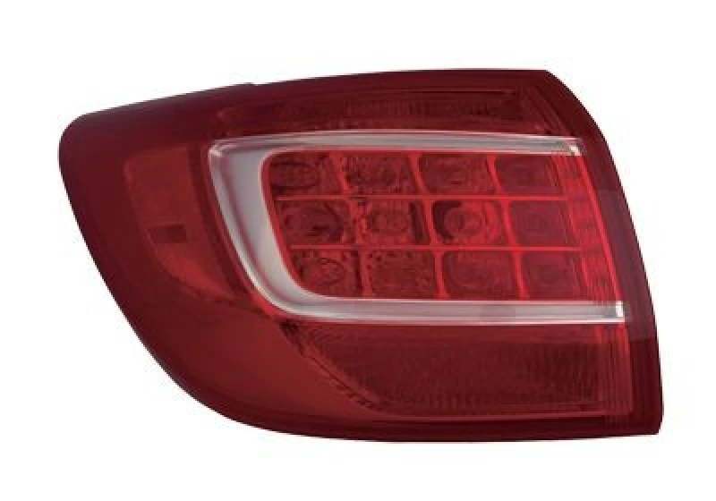 Image of VAN WEZEL 8383931 Rear light Outer section, without bulb holder, Left Combination Rearlight (391)