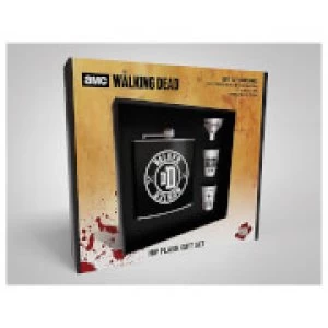 image of The Walking Dead Hip Flask Set