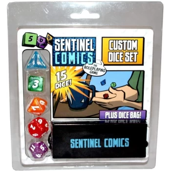 Image of Sentinel Comics: The Roleplaying Game - Custom Dice Set