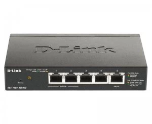 Image of D-Link DGS 1100-05PDV2 - Switch - 5 Ports - Smart