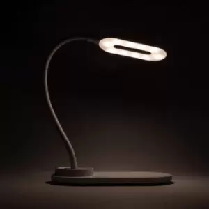 image of Denver LQI-55 LED Desk Lamp and Wireless Charger