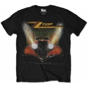 image of ZZ Top Eliminator Mens Black T Shirt: Medium