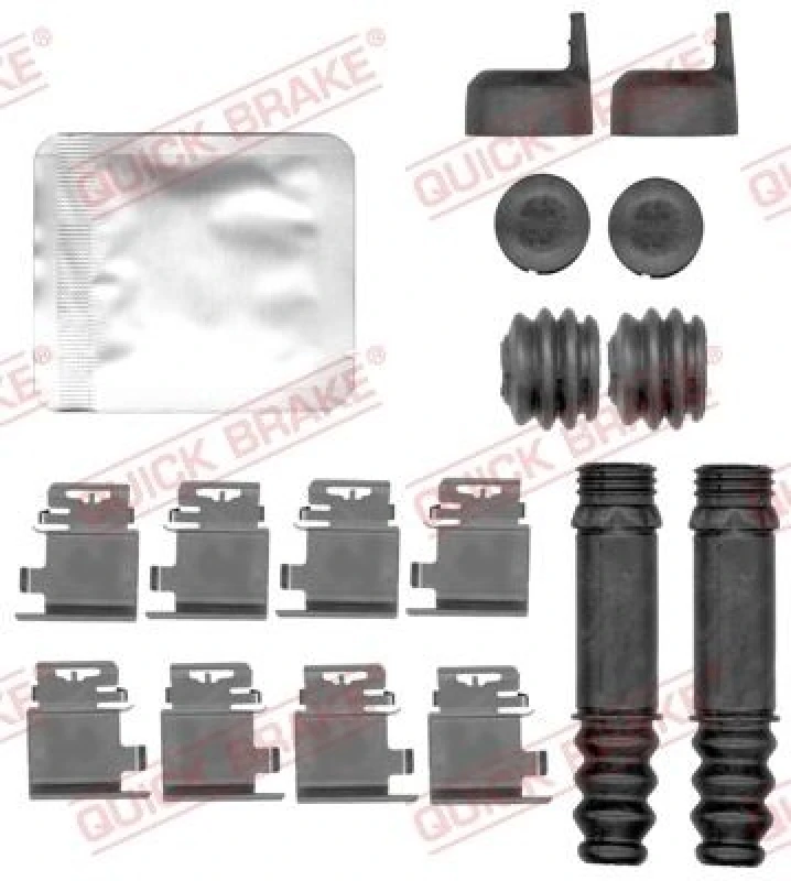 Image of QUICK BRAKE Brake pad fitting kit QUICK BRAKE 109-0159