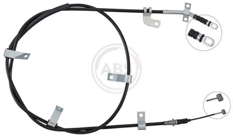 Image of A.B.S. Handbrake cable A.B.S. K16054