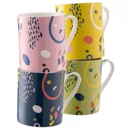 Image of Verdant Mugs Set of 4