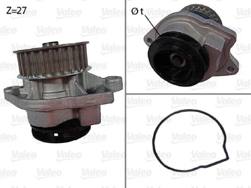 Image of Water pump VALEO 506577
