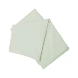 Image of Belledorm Brushed Cotton Extra Deep Fitted Sheet (Double) (Green Apple)