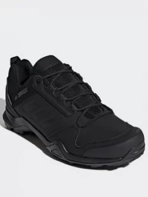Image of adidas Terrex Ax3 Beta Climawarm Hiking Shoes, Black/Grey, Size 8, Men
