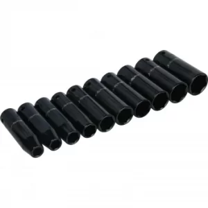 Image of 10 Piece 1/2" Metric Deep Impact Sockets (10-24MM)