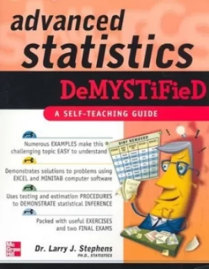 Image of Advanced statistics demystified by Larry J Stephens