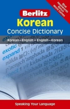 Image of Berlitz Korean Concise Dictionary Paperback