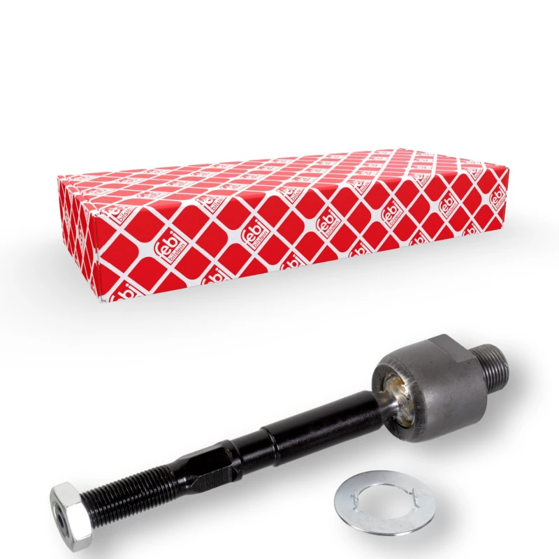 Image of FEBI BILSTEIN 106556 Inner Tie Rod ProKit Front Axle Right, with counter nut Inner Tie Rod (51)