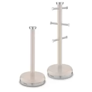 Image of Tower Belle Mug Tree And Towel Pole Set - Chantilly
