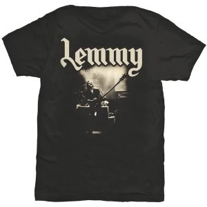 image of Lemmy - Lived to Win Unisex Large T-Shirt - Black