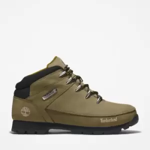 image of Timberland Euro Sprint Hiker For Men In Green/black Green, Size 6.5