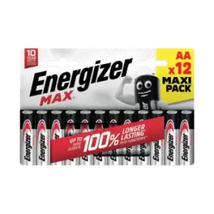 Image of Energizer Max AA Battery (Pack of 12) E303324900