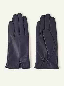 Image of Accessorize Touchphone Luxe Leather, Navy, Size M/L, Women