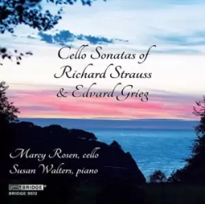 image of Cello Sonatas of Richard Strauss & Edvard Grieg by Richard Strauss CD Album