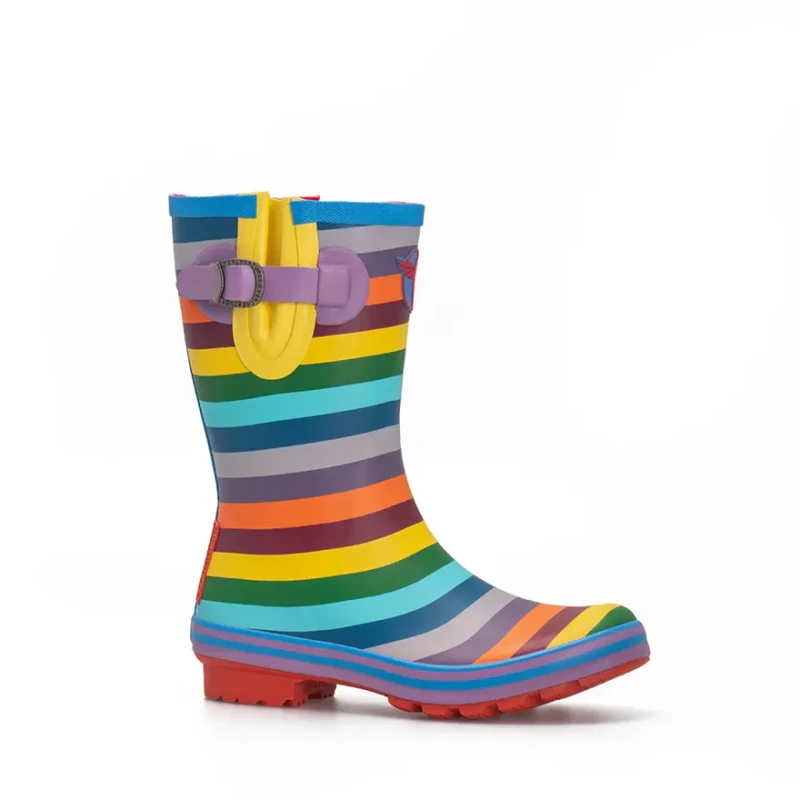 Image of Rouchette Womens rain boots Rouchette Rainbow Multicolore Female 38