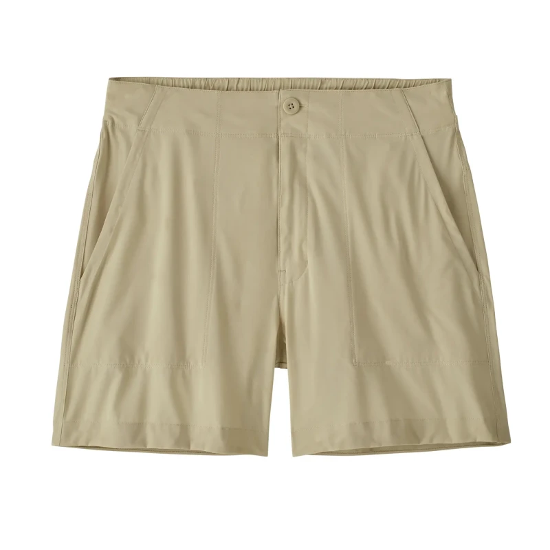 Image of Womens hiking shorts Patagonia Roamwith Beige Female XL