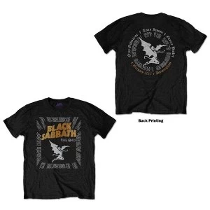 Image of Black Sabbath - The End Demon Unisex Large T-Shirt - Black