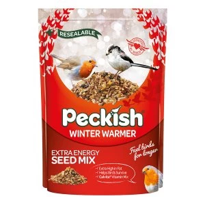 image of Robert Dyas Peckish Winter Warmer Seed Mix Bird Food - 1.7KG