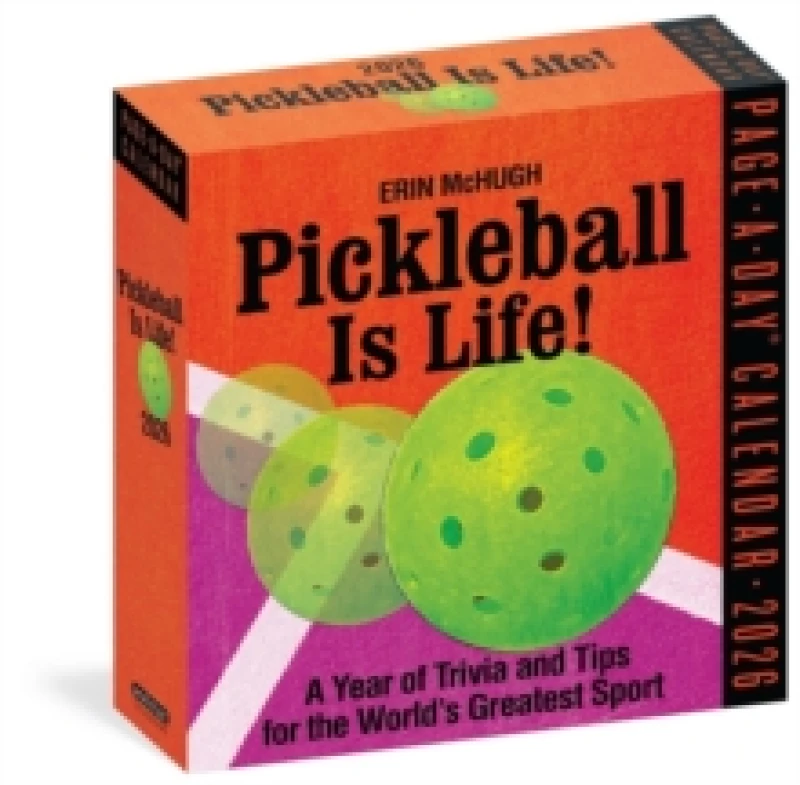 Image of Pickleball Is Life! Page-A-Day Calendar 2026 Calendar