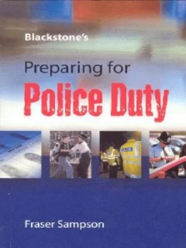 Image of Blackstones Preparing for Police Duty by Fraser Sampson Book