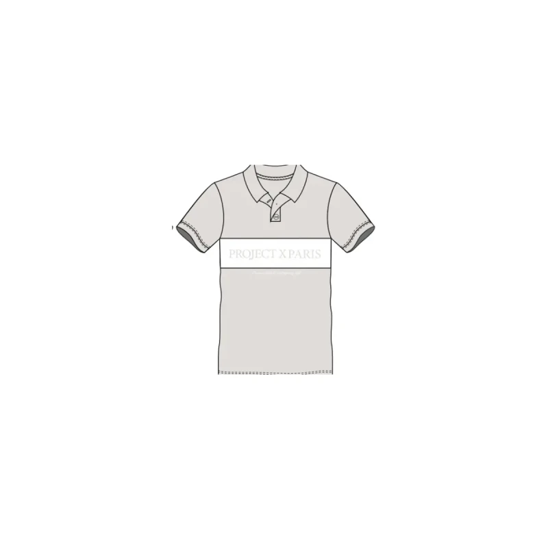 Image of Project X Paris Polo shirt Project X Paris Gris Male S