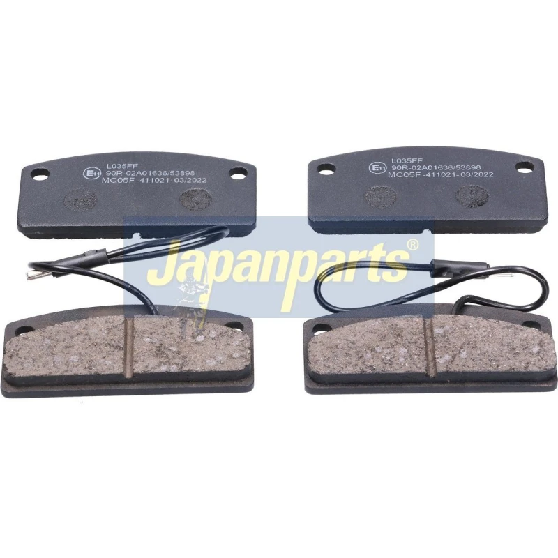 Image of JAPANPARTS Brake pad set JAPANPARTS PA-MC05