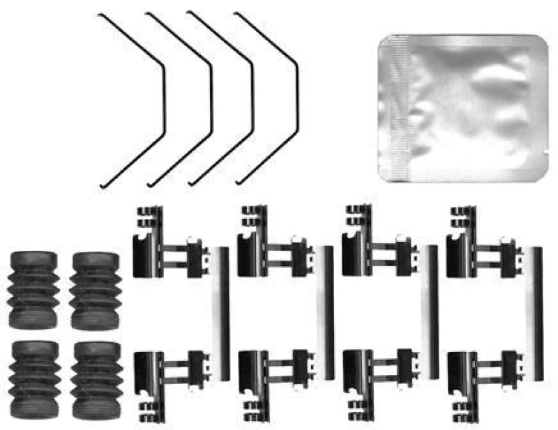 Image of Brake pad fitting kit TEXTAR 82562400