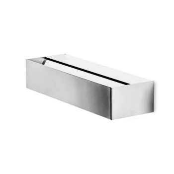 image of Lia LED Up & Down Large Wall Light Satin Nickel